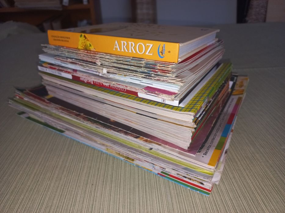 Mini Revistas e suplementos de culinária