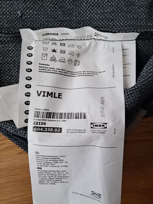 Ikea pokrowiec kanapa Vimle