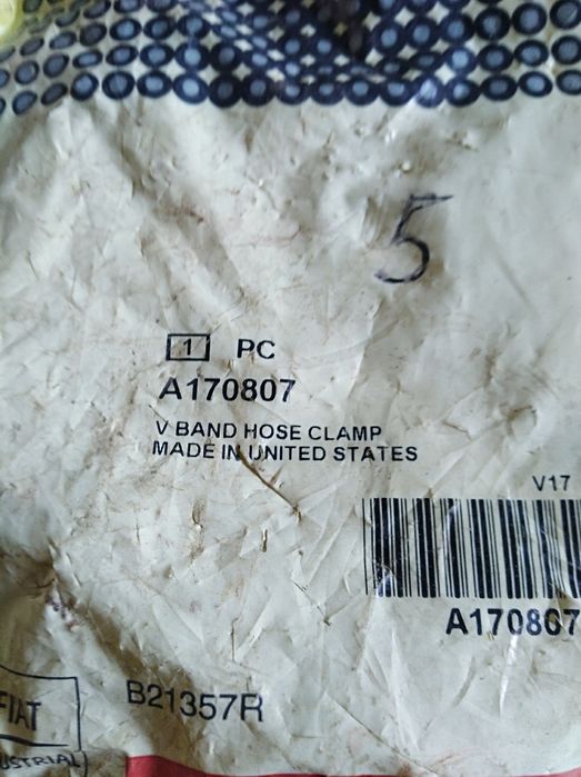 Хомут гофри 170807 CNH