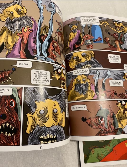 komiksy Dwa gwoździe nr 1, 3 i 4