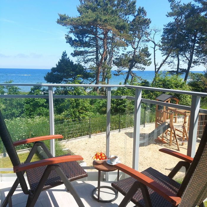 Apartament BalticHoffPremium Gąski widok na morze 17 m plaża basen SPA