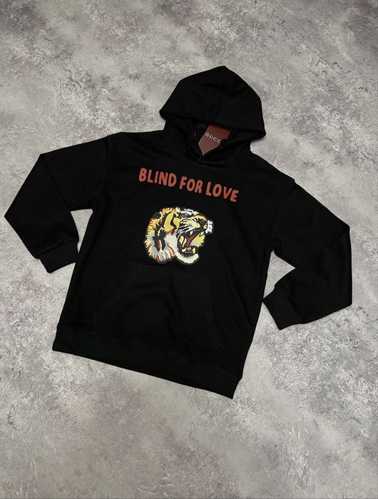 Худи gucci blind for love