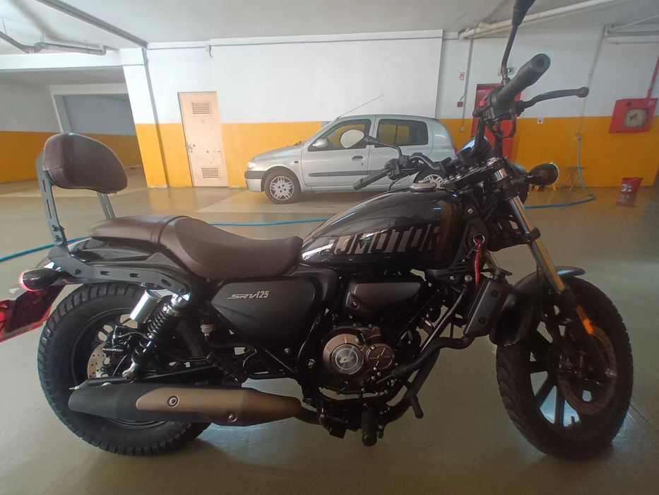 Vendo mota QJMOTOR SRV125 - reservada