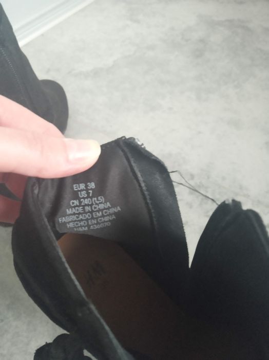 Botki H&M rozm.38