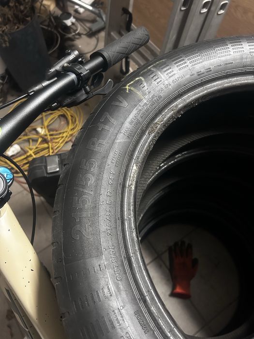 Opony Continental rozmiar 215/55/17 V