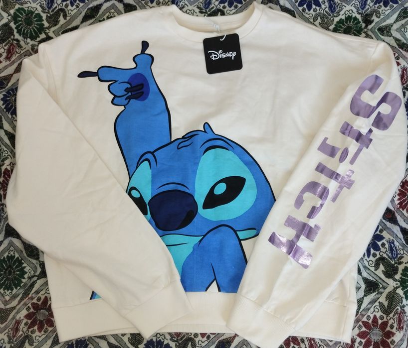 Світшот для дівчинки із принтом Stitch / Стіч