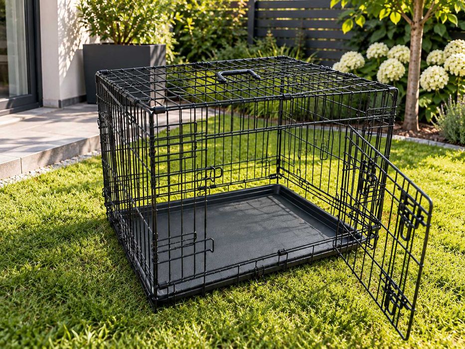 Klatka kennelowa ‼️PREMIUM‼️ 76cm L Kojec dla Psa Kota NOWY Transporter