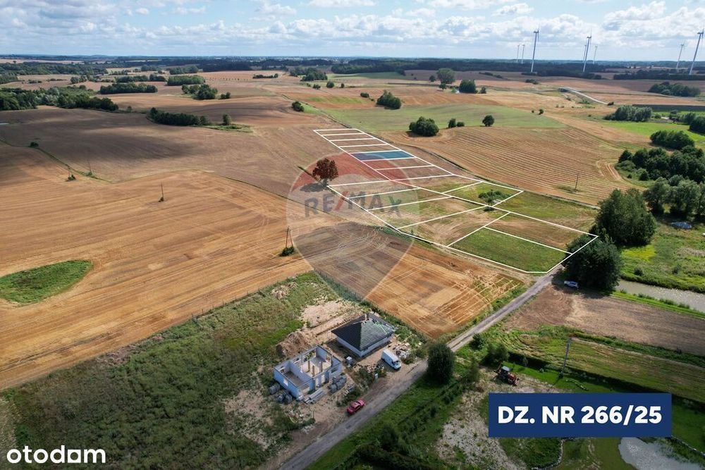 Na sprzedaż działka budowlana 1191 m² | Będzino