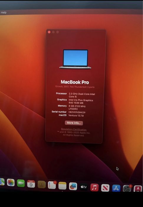 Macbook pro 2017
