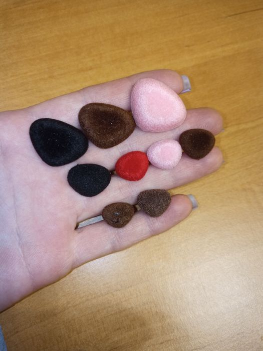 Війки реснички ресницы бірки носики оченята для іграшок