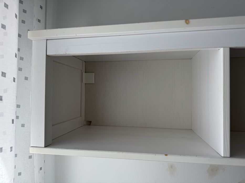 Półka ścienna Hemnes Ikea biała 148x37 cm