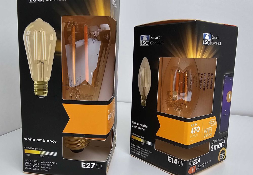 Żarówka Led LSC Smart Connect WIFI 7 watów 806 lumenów E27