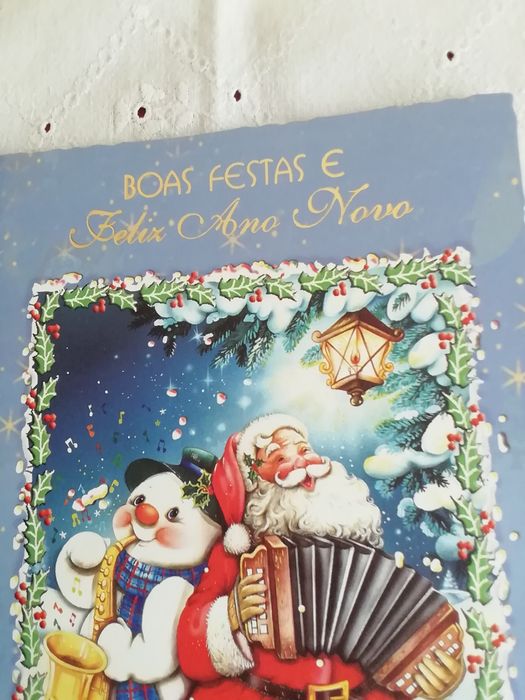 Postal de natal da Grafipost