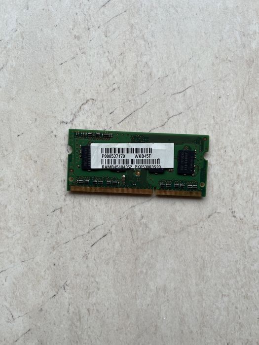 Оперативна пам’ять 1Rx8 PC3 - 10600S-09-10-ZZZ 1GB