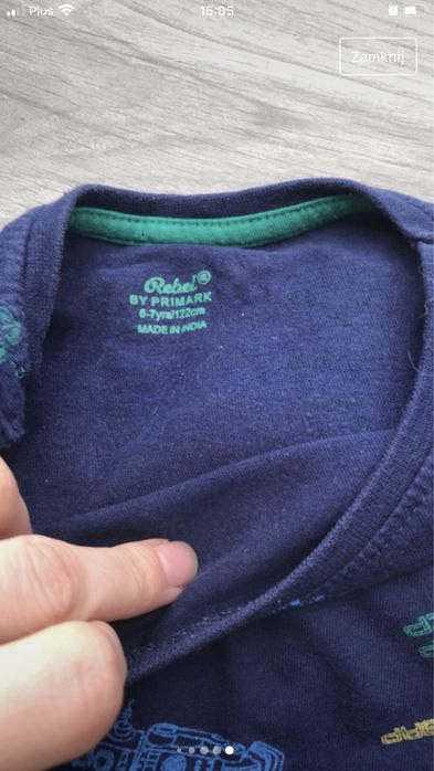 Bluzki piżama gap lupilu 116 122