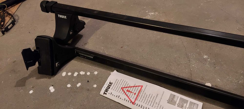 bagażnik dachowy, relingi Thule z platformą