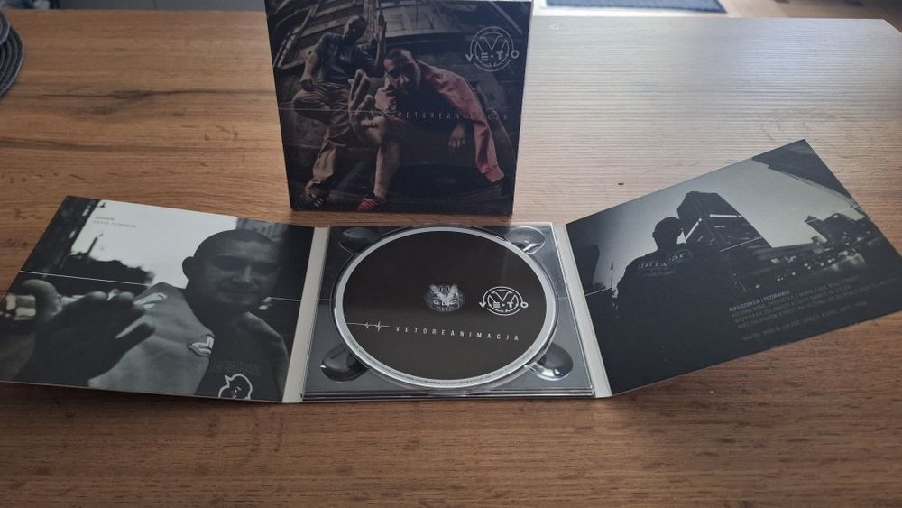 płyta Veto Reanimacja hip hop Radoskór, Pęku  rap cd