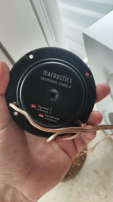 Kolumny DiY na SB accoustic  plus standy norstone