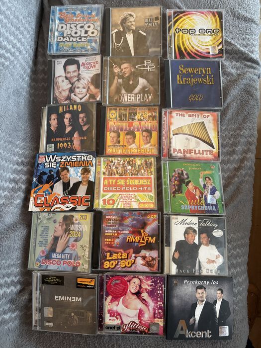 Polski dance disco polo rock pop CD