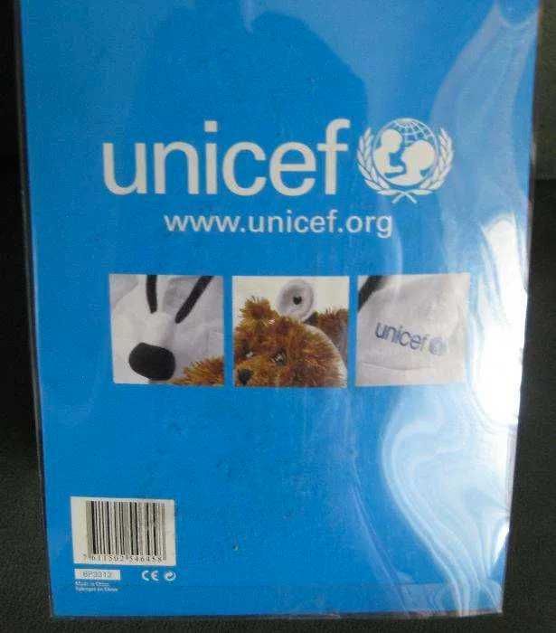 Urso Médico Unicef Novo em embalagem original