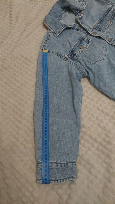 Джинсова сорочка-куртка ZARA