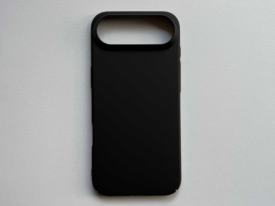 iPhone Air чохол матовий пластик чорний тонкий чехол панель бампер