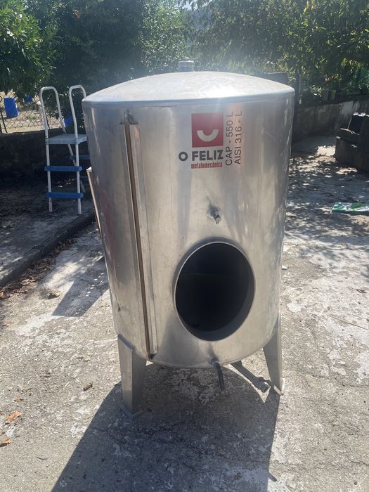 Cuba em inox 316