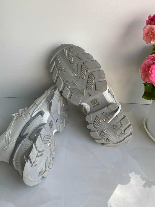 Buty sportowe damskie białe wysoka platforma 40