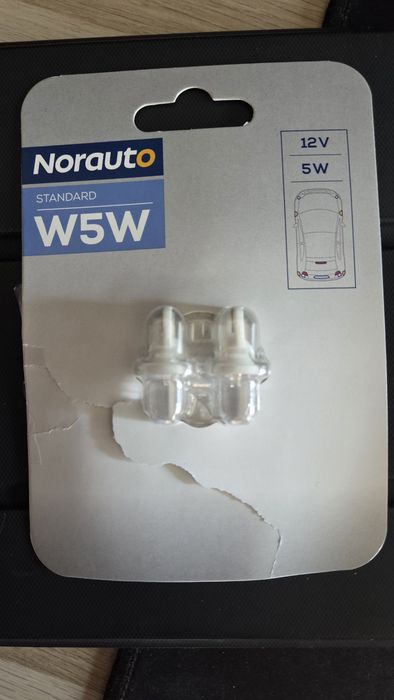 Lâmpadas W5W Norauto LED