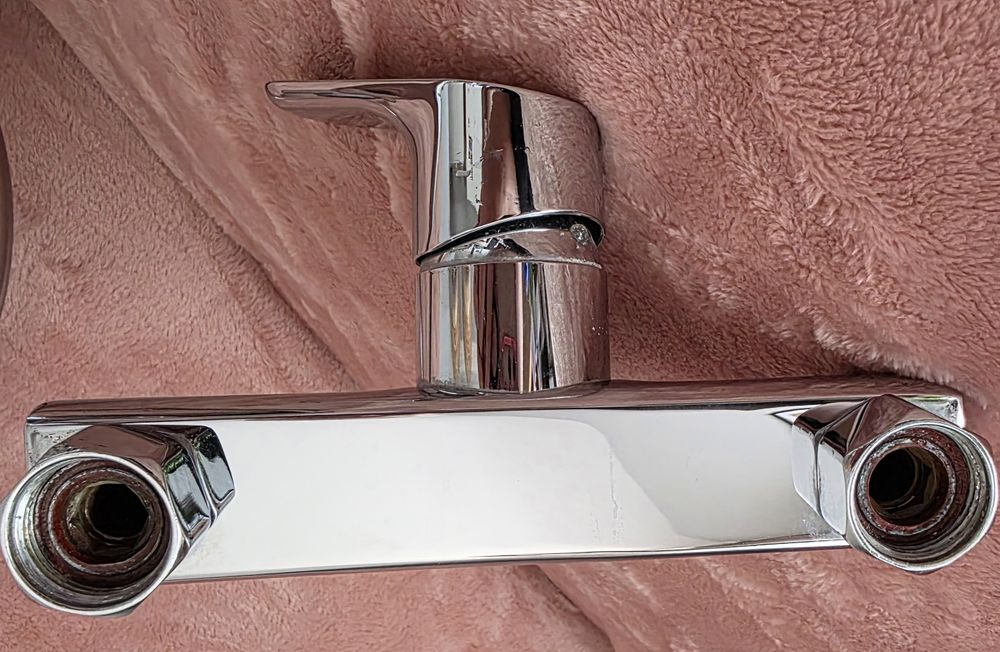 Zestaw natryskowy Hansgrohe + bateria wannowa