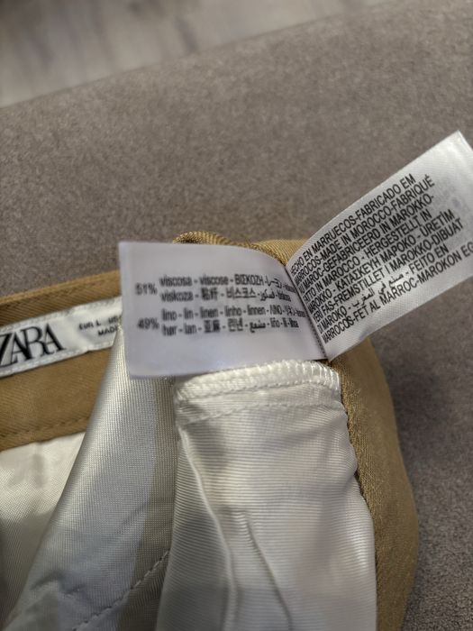 Жіночі  штани Zara з льону