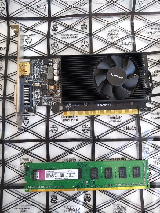 Conjunto Motherboard MSI H61M-P20 (G3) CPU Intel Celeron G1620 GPU GeForce GT 730 4GB RAM DDR3 Fonte 500W