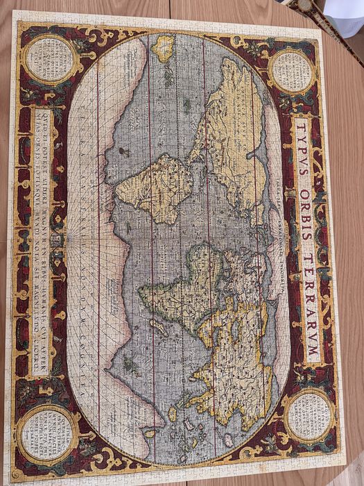 Puzzle Mapa Mundo 2000 peças