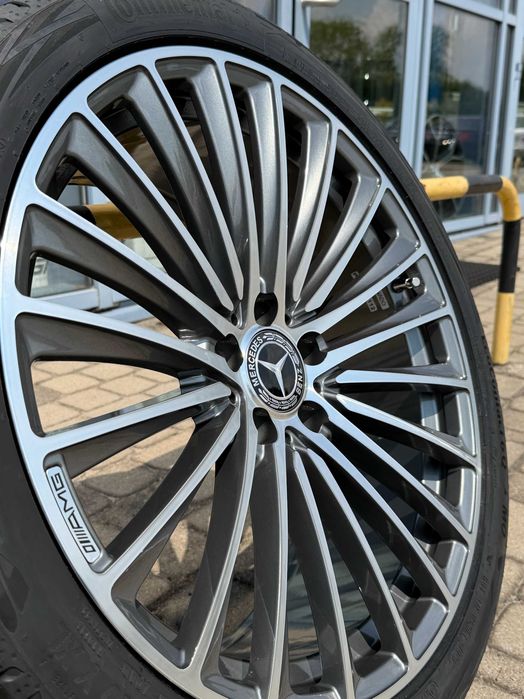 Nowe koła Mercedes 18 cali klasa C 205 206 CLA 118 174 178 A 177 B 247 E 212 211 grafitowo srebrne AMG
