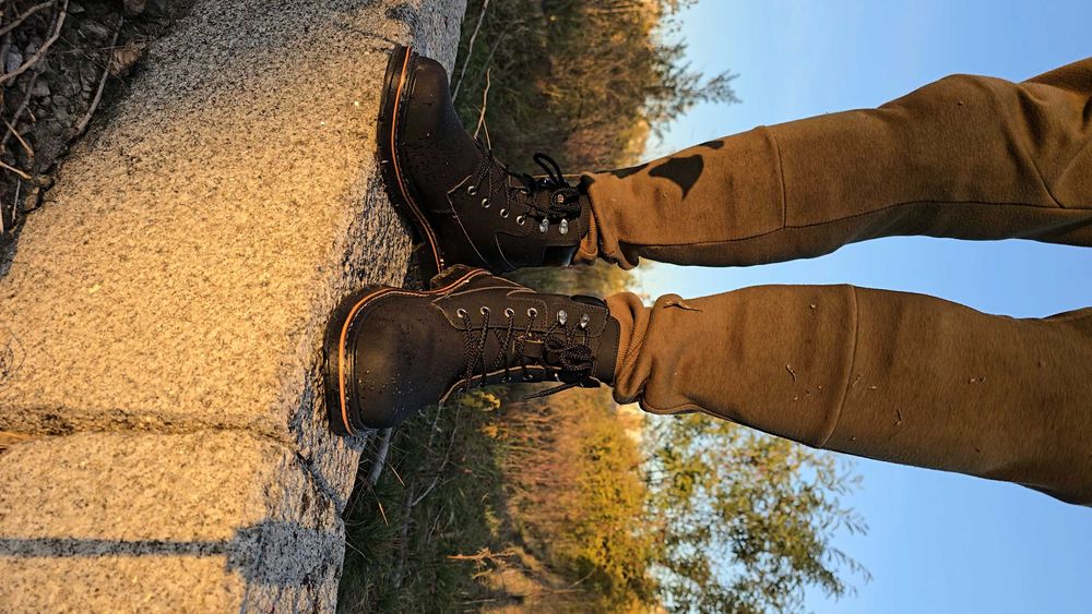 Захисні зимові ботінки тімберленд з металевим носком та кевларом