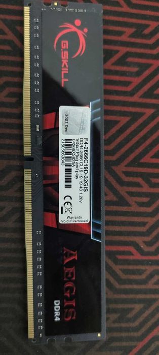 Memória RAM DDR4 32GB