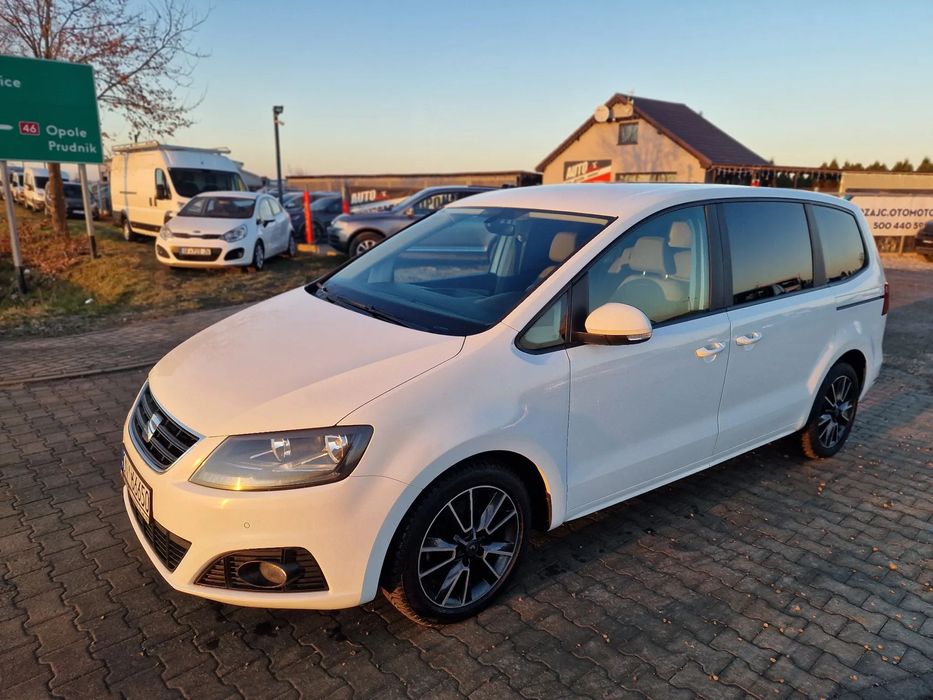 Seat Alhambra Gotowa Do Jazdy Serwisowana 7 osob Okazja Cenowa Czujniki Navi Hit