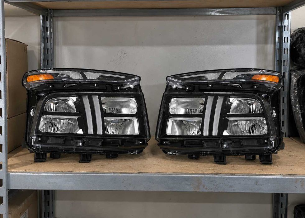 Фара Hyundai Santa Fe TM Hybrid 2021-2025, фари Хюндай Санта Фе гібрид, фары Хендай Санта Фе гибрид, ліва або права, решітка Santa Fe TM