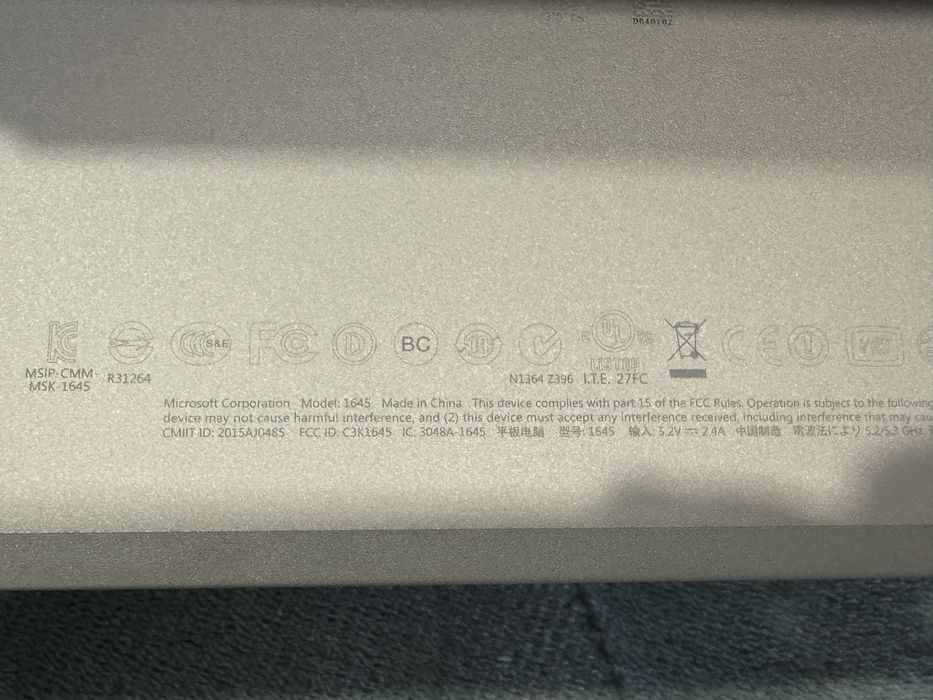 Surface 2 64gb com teclado original