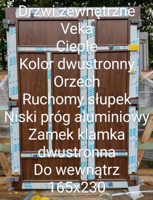 Drzwi zewnętrzne ciepłe PCV mocnePremium