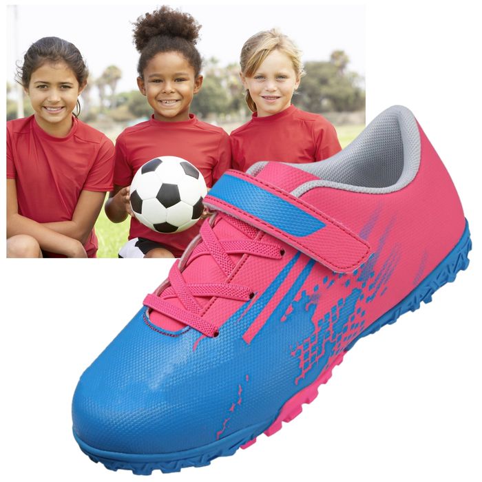 Buty Piłkarskie Dziecięce Unisex na Sztuczną Trawę i Halę 34