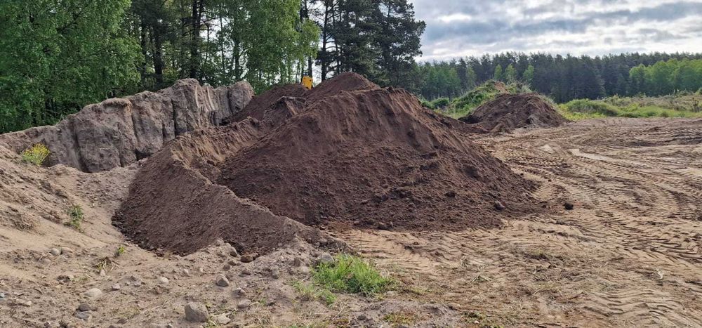 Ziemia nasypowa, ziemia do podniesienia terenu, humus, bez zanieczyszczeń