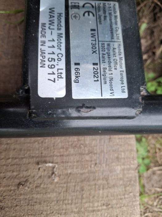 Motopompa szlamowa Honda WT30X