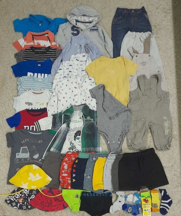 Детские вещи пакетом, от года до 1,5 лет