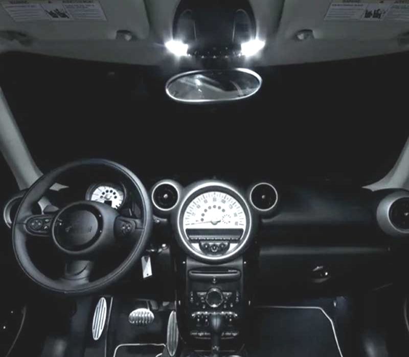 KIT 15 LAMPADAS LED INTERIOR PARA MINI COOPER S ALL4 JOHN COOPER WORKS COUNTRYMAN R60 11-13