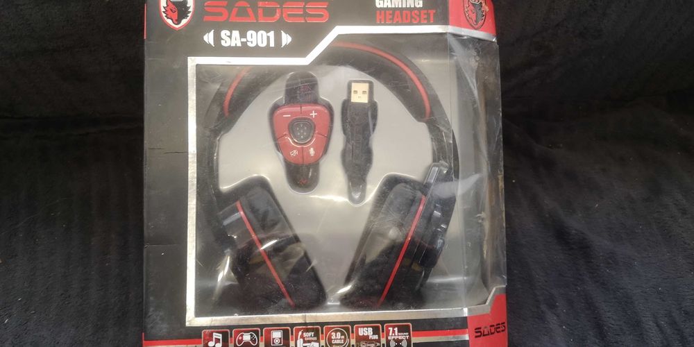 Słuchawki gamingowe 7,1 Sades SA-901