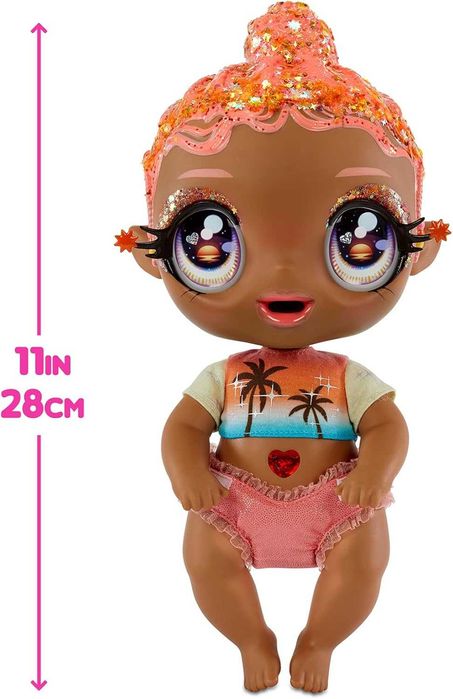 Лялька Глітер Бебіс Солана Glitter Babyz Solana Sunburst Baby 577294