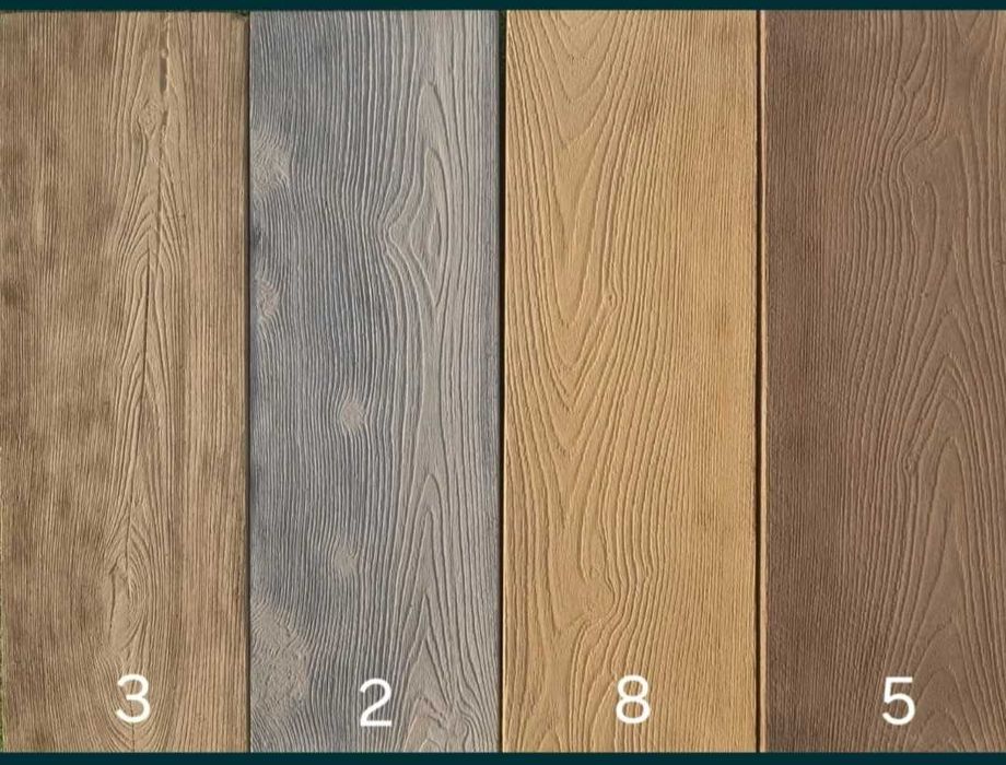 Płyty tarasowe i chodnikowe - imitacja drewna i trawertynu