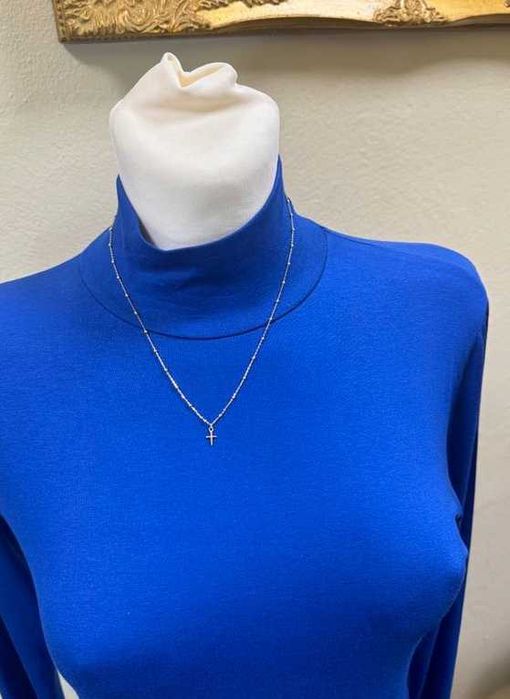 Złoty łańcuszek celebrytka RÓŻANIEC ZŁOTO_ p.585 45 cm