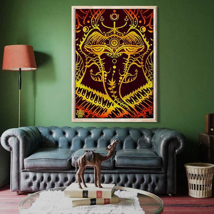 Plakat - 'Nesha' Print 118x84cm (A0) - Dżuls Art